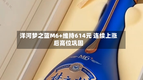 洋河梦之蓝M6+维持614元 连续上涨后高位巩固-第2张图片
