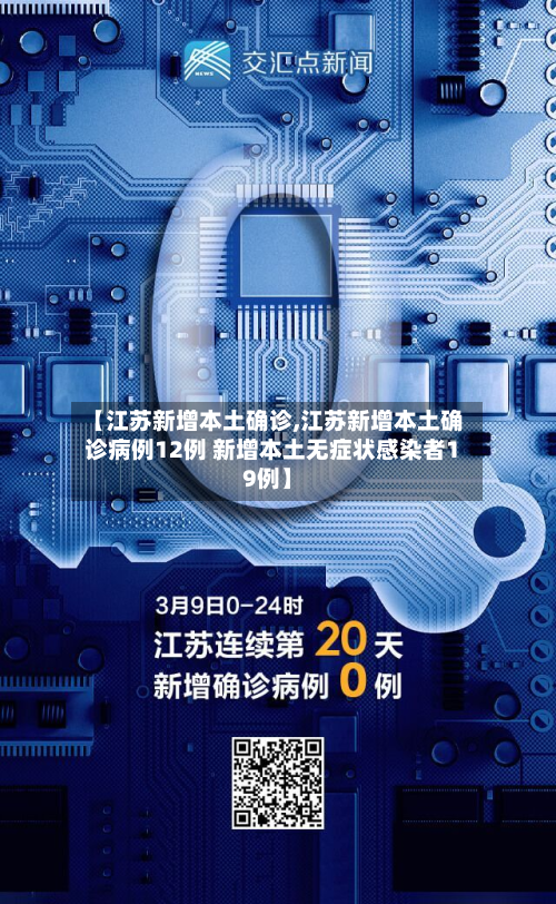 【江苏新增本土确诊,江苏新增本土确诊病例12例 新增本土无症状感染者19例】