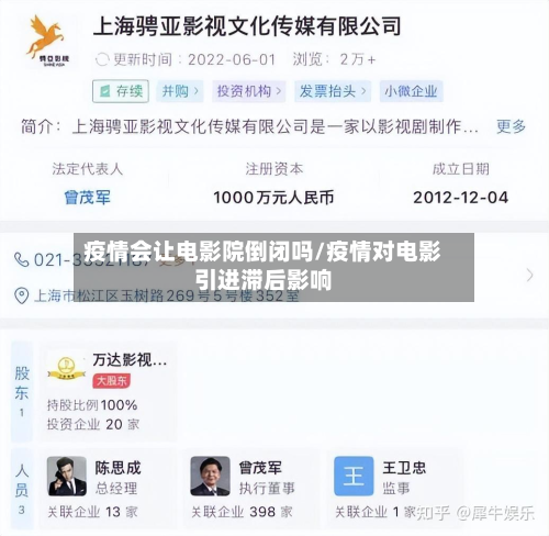 疫情会让电影院倒闭吗/疫情对电影引进滞后影响