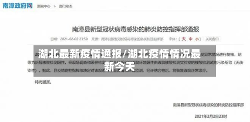 湖北最新疫情通报/湖北疫情情况最新今天