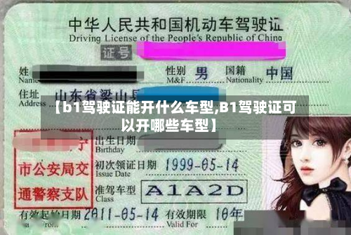 【b1驾驶证能开什么车型,B1驾驶证可以开哪些车型】-第2张图片