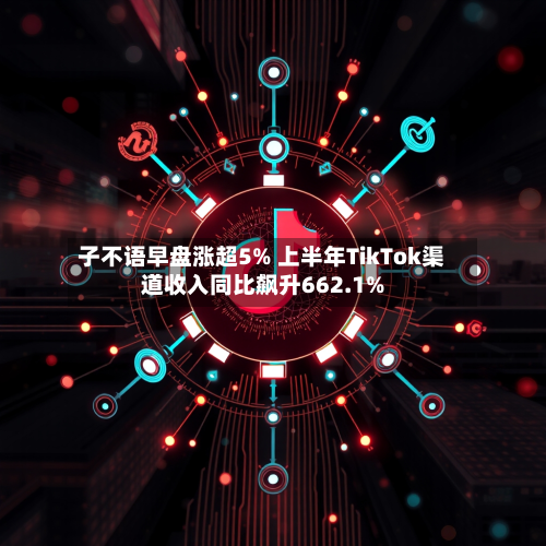 子不语早盘涨超5% 上半年TikTok渠道收入同比飙升662.1%-第3张图片