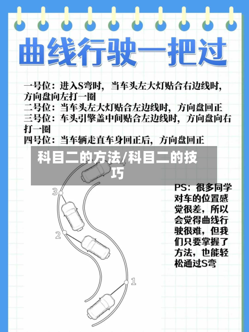 科目二的方法/科目二的技巧