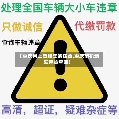 【重庆网上查询车辆违章,重庆市机动车违章查询】-第2张图片