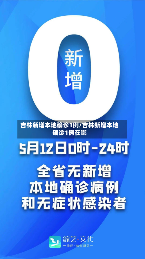 吉林新增本地确诊1例/吉林新增本地确诊1例在哪