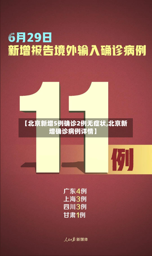 【北京新增5例确诊2例无症状,北京新增确诊病例详情】