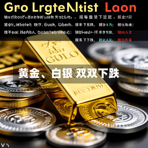 黄金、白银 双双下跌