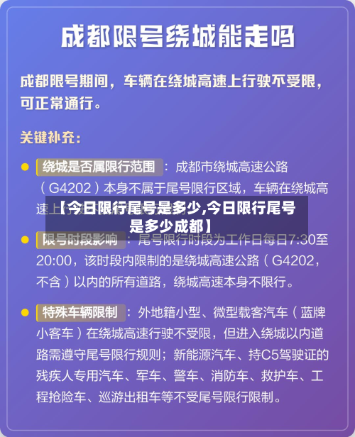 【今日限行尾号是多少,今日限行尾号是多少成都】-第3张图片