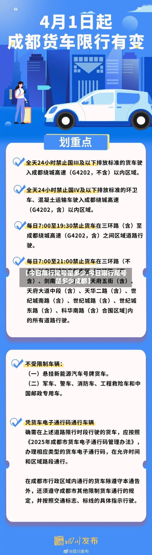 【今日限行尾号是多少,今日限行尾号是多少成都】