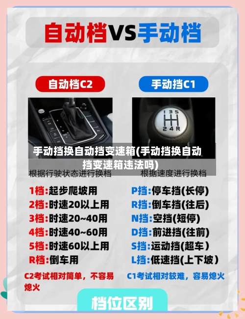 手动挡换自动挡变速箱(手动挡换自动挡变速箱违法吗)