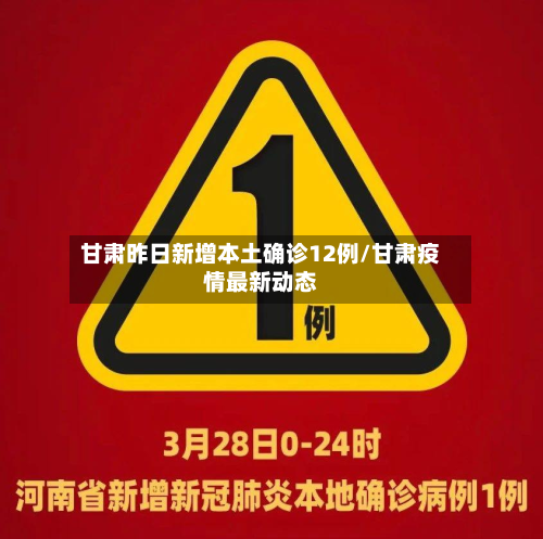 甘肃昨日新增本土确诊12例/甘肃疫情最新动态-第2张图片