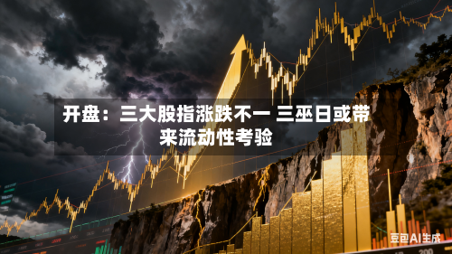 开盘:三大股指涨跌不一 三巫日或带来流动性考验-第2张图片