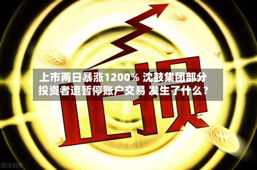 上市两日暴涨1200% 沈鼓集团部分投资者遭暂停账户交易 发生了什么？