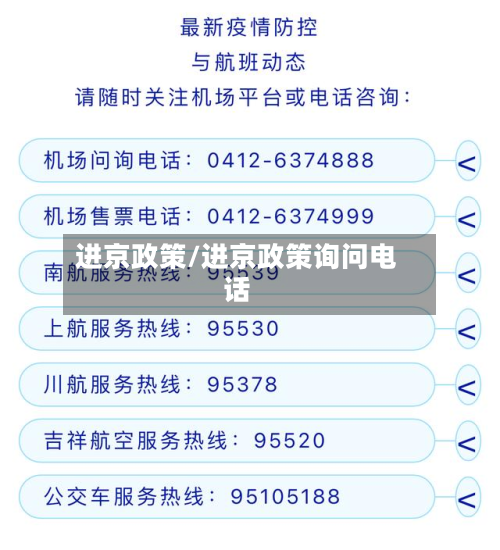 进京政策/进京政策询问电话-第3张图片
