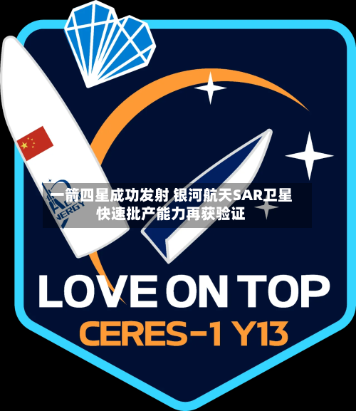 一箭四星成功发射 银河航天SAR卫星快速批产能力再获验证-第3张图片