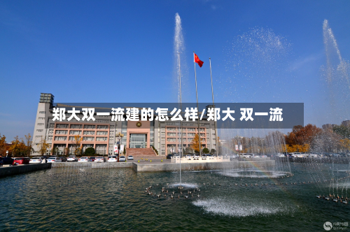 郑大双一流建的怎么样/郑大 双一流