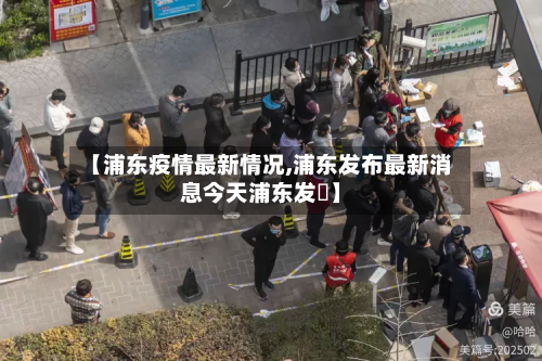 【浦东疫情最新情况,浦东发布最新消息今天浦东发佈】-第3张图片