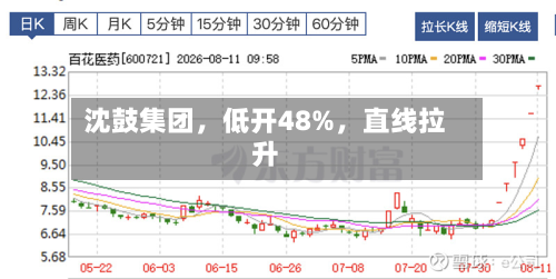 沈鼓集团，低开48%	，直线拉升-第1张图片