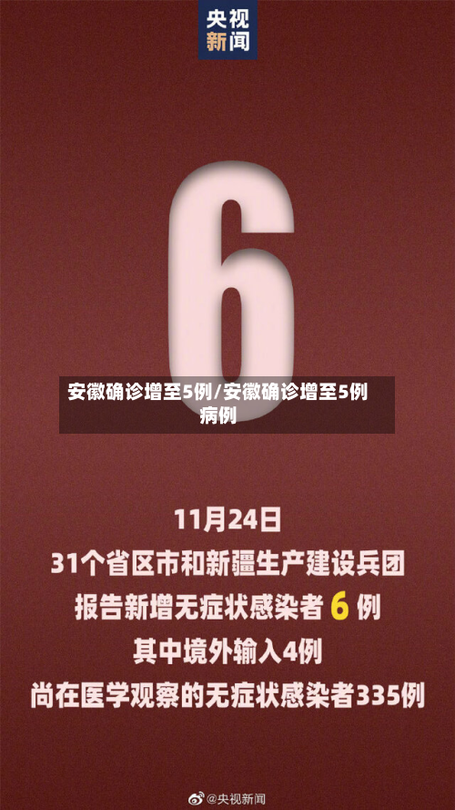 安徽确诊增至5例/安徽确诊增至5例病例-第2张图片