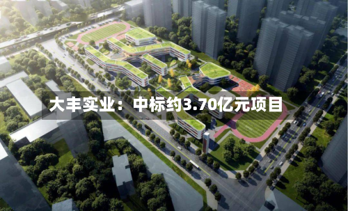 大丰实业:中标约3.70亿元项目-第1张图片