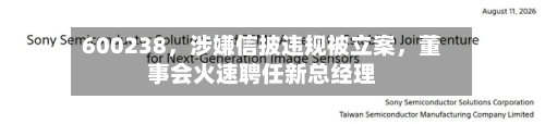 600238，涉嫌信披违规被立案	，董事会火速聘任新总经理-第2张图片