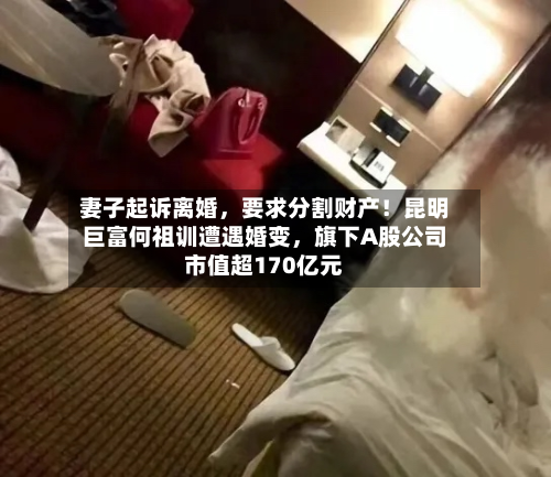 妻子起诉离婚	，要求分割财产！昆明巨富何祖训遭遇婚变，旗下A股公司市值超170亿元-第2张图片