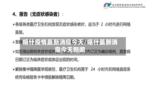 喀什疫情最新消息今天/喀什最新消息今天新闻-第2张图片