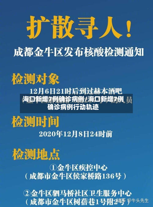 海口新增7例确诊病例/海口新增7例确诊病例行动轨迹