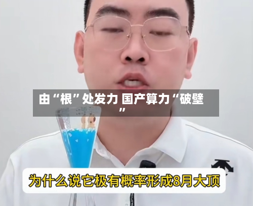 由“根”处发力 国产算力“破壁”-第3张图片