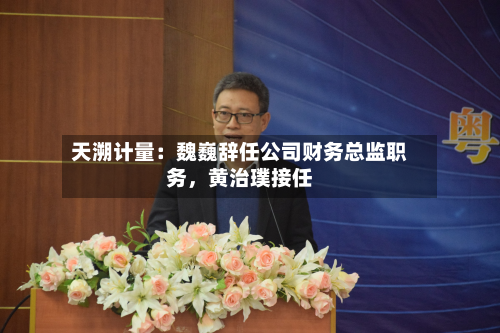 天溯计量：魏巍辞任公司财务总监职务	，黄治璞接任-第1张图片