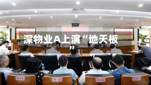 深物业A上演“地天板”