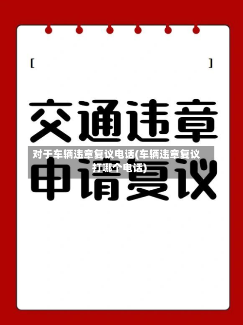 对于车辆违章复议电话(车辆违章复议打哪个电话)
