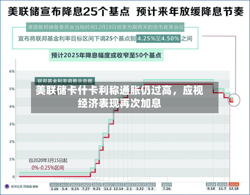 美联储卡什卡利称通胀仍过高，应视经济表现再次加息