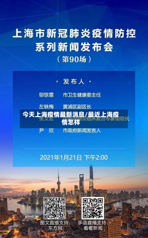 今天上海疫情最新消息/最近上海疫情怎样-第3张图片
