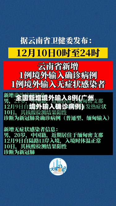 全国新增境外输入8例(广州境外输入确诊病例)-第2张图片