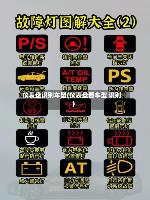 仪表盘识别车型(仪表盘看车型 识别)