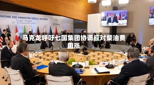 马克龙呼吁七国集团协调应对柴油费用
上涨-第1张图片