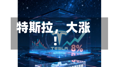 特斯拉，大涨！
