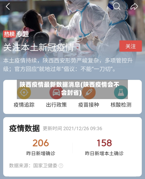 陕西疫情最新数据消息(陕西疫情会不会封省)