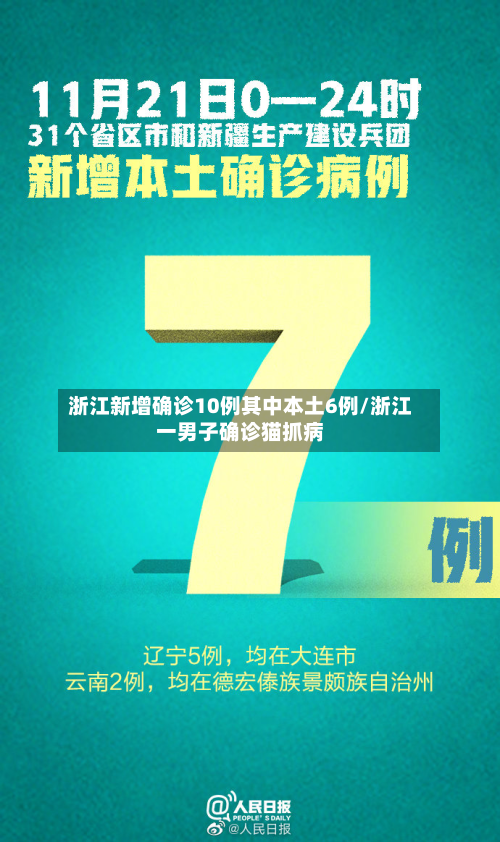 浙江新增确诊10例其中本土6例/浙江一男子确诊猫抓病-第3张图片