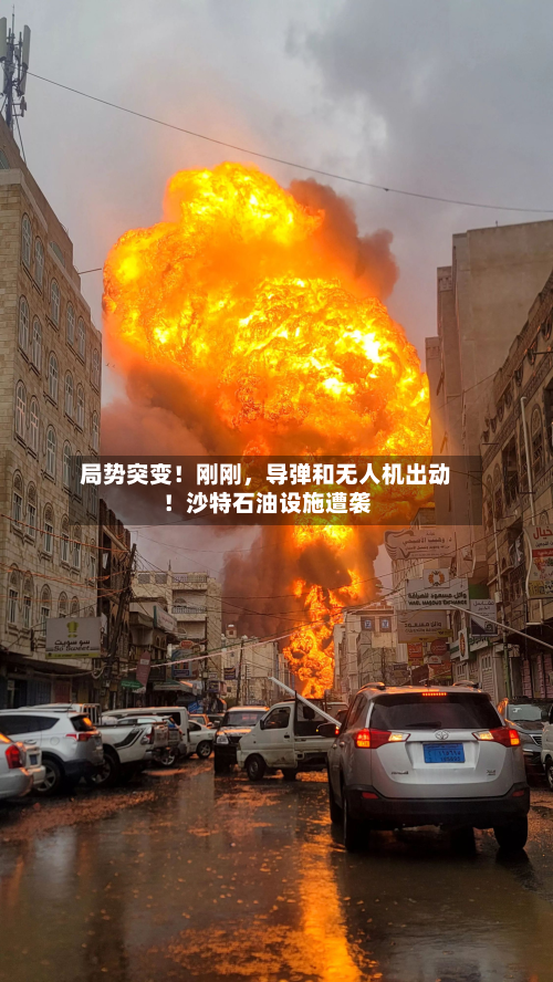 局势突变！刚刚	，导弹和无人机出动！沙特石油设施遭袭-第3张图片