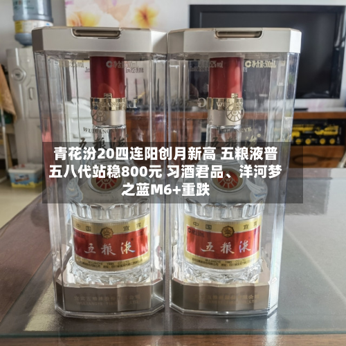 青花汾20四连阳创月新高 五粮液普五八代站稳800元 习酒君品、洋河梦之蓝M6+重跌-第3张图片