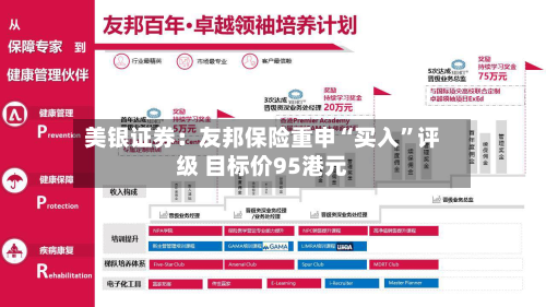 美银证券：友邦保险重申“买入”评级 目标价95港元-第2张图片