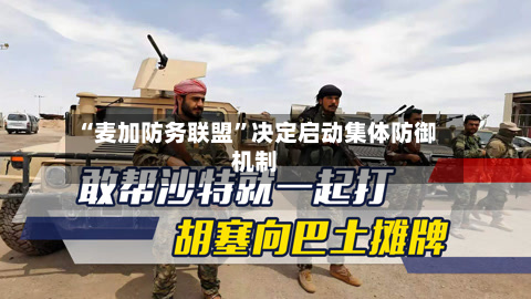 “麦加防务联盟”决定启动集体防御机制