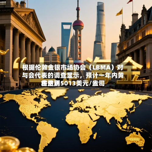 根据伦敦金银市场协会（LBMA）对与会代表的调查显示，预计一年内黄金费用将达到5013美元/盎司-第2张图片
