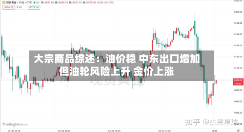 大宗商品综述:油价稳 中东出口增加但油轮风险上升 金价上涨-第3张图片