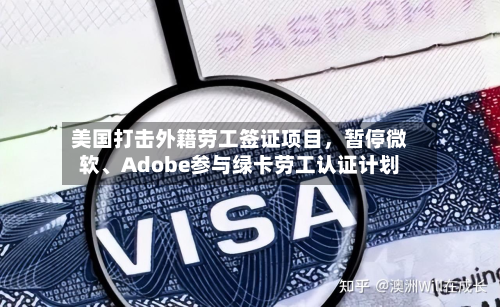 美国打击外籍劳工签证项目，暂停微软	、Adobe参与绿卡劳工认证计划-第2张图片