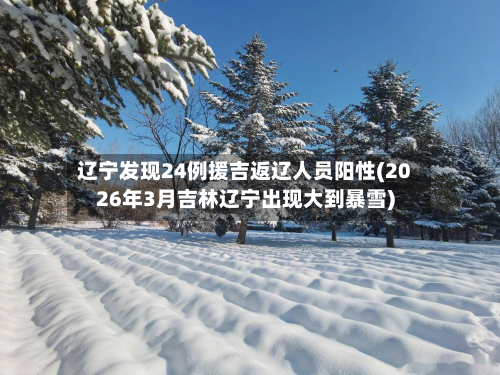辽宁发现24例援吉返辽人员阳性(2026年3月吉林辽宁出现大到暴雪)-第3张图片