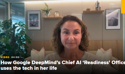 谷歌DeepMind易卜拉欣：全球首位AI“就绪官	”，畅谈为AI未来做好准备